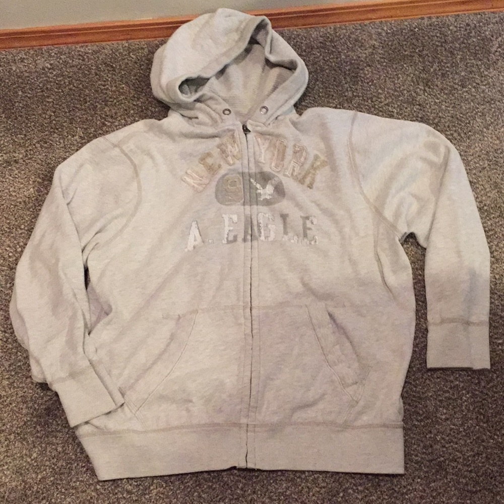 Men’s zip up America eagle sweatshirt xxxl